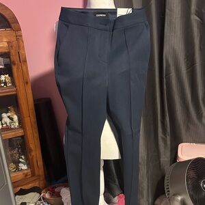 Express Midnight Blue Tailored Pants